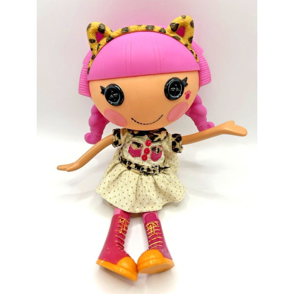 Lalaloopsy Kat Jungle Roar Doll 12” Full Size Doll 2009 MGA Complete Outfit